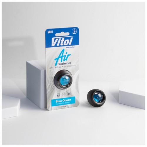 Ароматизатор для автомобіля VITOL Air Blue Ocean 2.3мл (VA01)