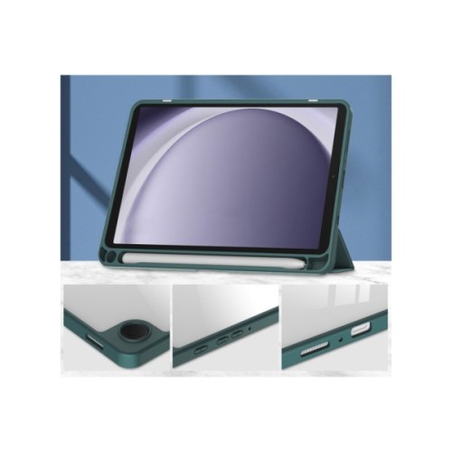 Чохол до планшета BeCover Soft Edge stylus holder Samsung Tab A9 SM-X115 8.7" Dark Green (710357)
