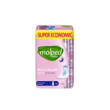 Гігієнічні прокладки Molped Ultra Night 6 крапель 16 шт. (8690536829118)