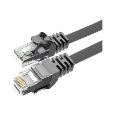 Патч-корд 0.5м, UTP, сat 6, CU, AWG32, TopSpeed Cable Ethernet RJ45 Splitter Network Flat Cable, Black Essager (EXCWXB-JSB01) Патч-корд 0.5м, UTP, сat 6, CU, AWG32, TopSpeed Cable Ethernet RJ45 Splitter Network Flat Cable, Black Essager (EXCWXB-JSB01)