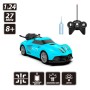 Радіокерована іграшка Sulong Toys Spray Car – Sport (блакитний, 1:24, світло, функція туман) (SL-354RHBL)