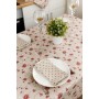 Серветка на стіл Прованс Горох бордо Господиня 35х45 см (4823093451896)