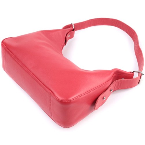 Сумка Shvigel З натуральної шкіри Червона (22832)