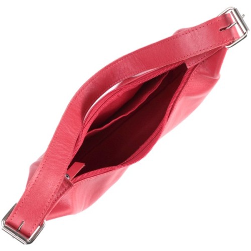 Сумка Shvigel З натуральної шкіри Червона (22832)