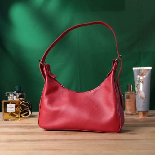 Сумка Shvigel З натуральної шкіри Червона (22832)