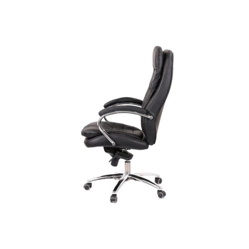 Офісне крісло Аклас Валенсія MB XY-7340 Чорний (Шкіра LC-A) (00119684)
