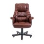 Офісне крісло Richman Конгрес Вуд M-2 Широкий (Anyfix Wide) Шкіра Люкс Коричнева (R00000051475)