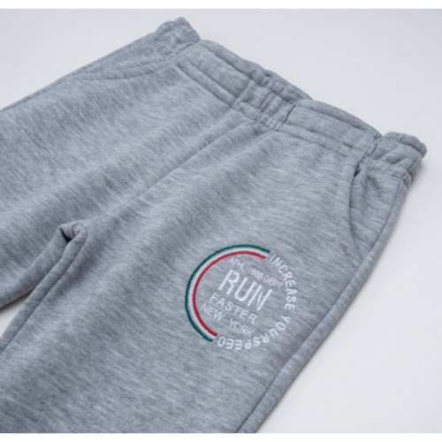Штани дитячі Breeze спортивні на манжетах (20874-122B-gray)