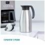 Термос Tefal Soft Grip, 1.5л, нежавіюча сталь, пластик, чорний (K3043214)