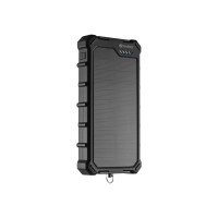 Батарея універсальна Sandberg 10000mAh, 22.5W, PD, Solar, CampLED, PowerThrough, IP65 (421-23)