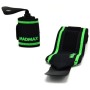 Бинт для спорту MadMax MFA-298 Wrist Wraps 18" Black/Green (MFA-298-U)