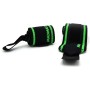 Бинт для спорту MadMax MFA-298 Wrist Wraps 18" Black/Green (MFA-298-U)