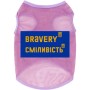 Борцівка для тварин WAUDOG Clothes "Сміливість" сітка S рожева (301-0231-7)