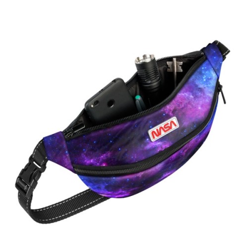 Поясна сумка-бананка для собак WAUDOG Family "NASA21" 33х17х10 см (363-0148)
