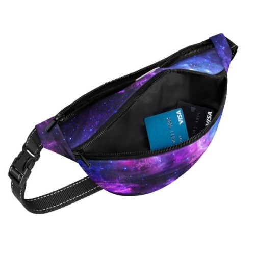 Поясна сумка-бананка для собак WAUDOG Family "NASA21" 33х17х10 см (363-0148)