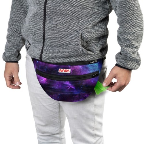 Поясна сумка-бананка для собак WAUDOG Family "NASA21" 33х17х10 см (363-0148)