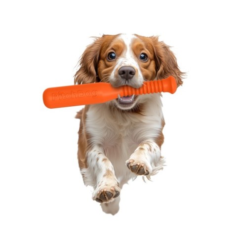 Іграшка для собак PitchDog Бита для апортировки Д 35 см помаранчева (62404)