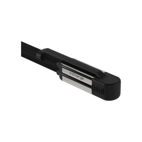 Дата кабель 6in1 inCharge XL 3.0m black Rolling Square (XLL01R)