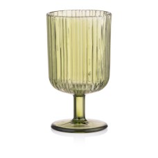 Набір келихів Ardesto 300мл, 2шт, скло, зелений (AR2630GGR)