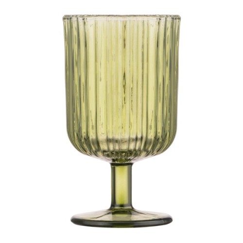 Набір келихів Ardesto 300мл, 2шт, скло, зелений (AR2630GGR)