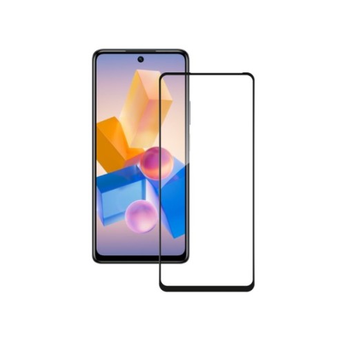 Скло захисне ACCLAB Full Glue Infinix Hot 40 Black (1283126589157)