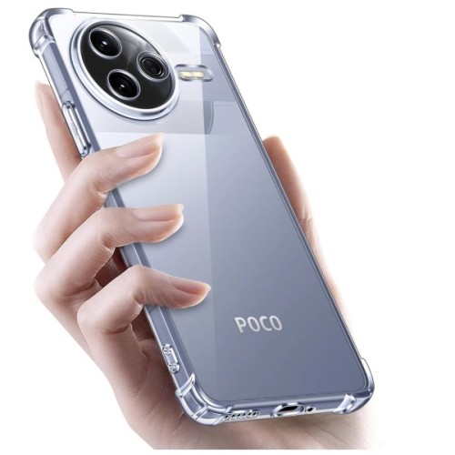 Чохол до мобільного телефона BeCover Anti-Shock Poco F7 Pro Clear (713499)
