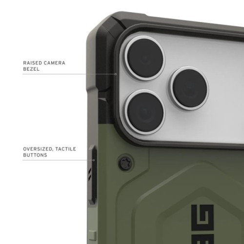 Чохол до мобільного телефона UAG Pathfinder MagSafe iPhone 17 Pro Max Olive (114549117272)