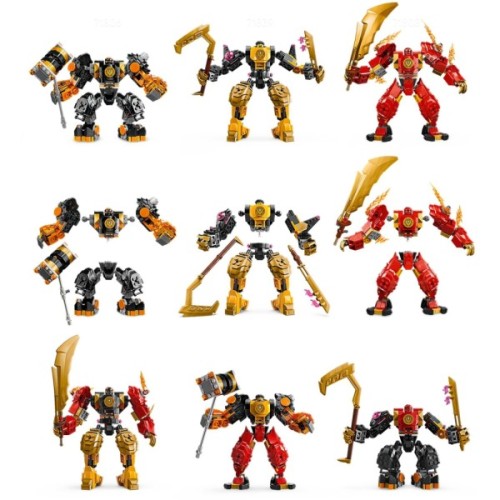 Конструктор LEGO NINJAGO Бойовий робот Арін Спін-джитсу (71839)