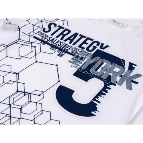 Футболка дитяча Breeze "STRATEGY" (10152-128B-beige)