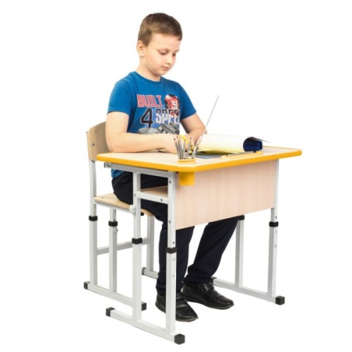 Парта зі стільцем Sector Сопрано жовтий трансформер (Сопрано жовтий)