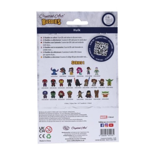 Набір для творчості Crystal Art Халк (CAFGR-MCU006)