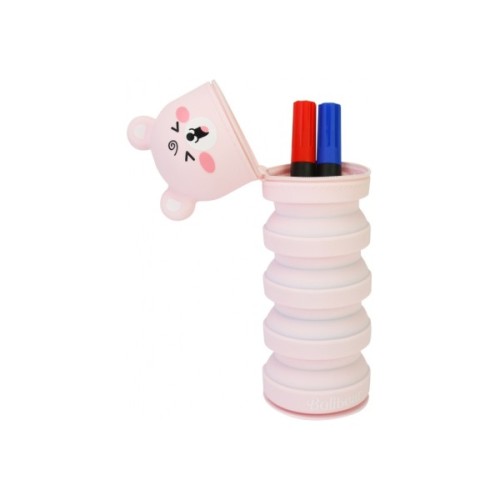 Пенал Maxi Підставка 2 в 1 1 відділення (H-2852-pink)