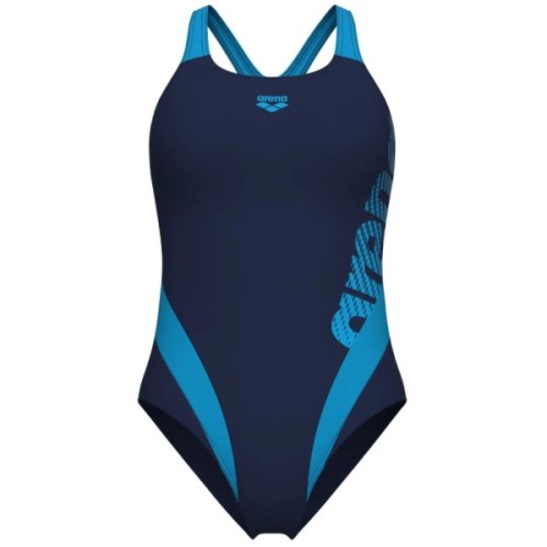 Купальник Arena Stripeflo Swimsuit Swim Pro Ba 011175-780 синій, блакитний 44 (3468337721628)
