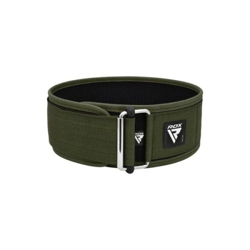 Атлетичний пояс RDX RX1 Weight Lifting Belt Army Green L (WBS-RX1AG-L)