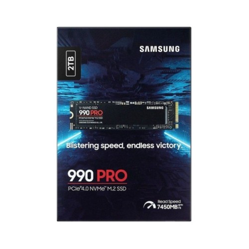 Накопичувач SSD M.2 2280 2TB 990 PRO Samsung (MZ-V9P2T0BW)