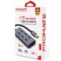 Концентратор Promate USB Hub 7 ports ezhub-7.grey (ezhub-7.grey)