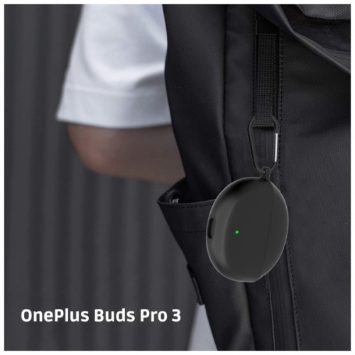 Чохол для навушників BeCover для OnePlus Buds Pro 3 Black (714835)