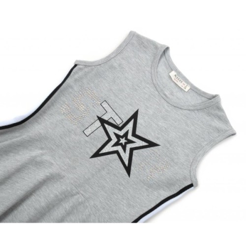 Плаття дитяче Breeze із зіркою (14410-134G-gray)