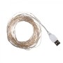 Гірлянда YES! Fun Нитка на мідному дроті 100 LED Холодно-біла 10 м Статична USB (975036)