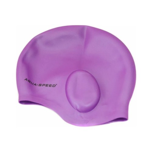 Шапка для плавання Aqua Speed Ear Cap 5874 128-09 фіолетовий Уні OSFM (5908217658746)