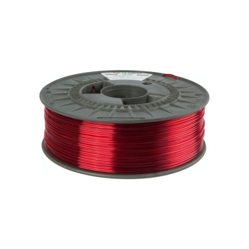 Пластик для 3D-принтера The Filament PETG 1.75mm TRANSPARENT RED 1kg (TF-24028)