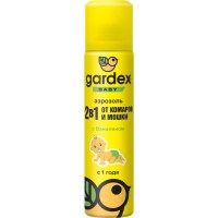 Аерозоль від комах Gardex Baby від комарів та мошок для дітей від 1 року 80 мл (5904114080017)