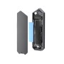 Кишеня зовнішня Dynamode M.2 SSD NVMe to USB-C USB 3.2 Gen2 aluminum black (DM-CAD-SSD14-N)