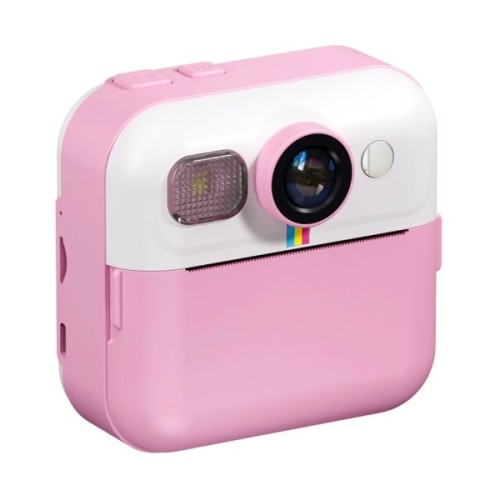 Дитячий фотоапарат ColorWay з функцією миттєвого друку (Pink) (CW-PHP01P)