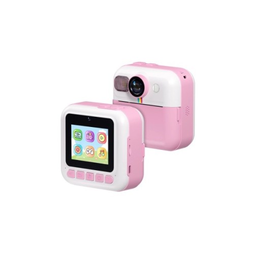 Дитячий фотоапарат ColorWay з функцією миттєвого друку (Pink) (CW-PHP01P)