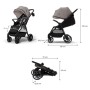 Коляска Kinderkraft Grande 2 Beige (KSGRAN02BEG0000) (5902533929603)