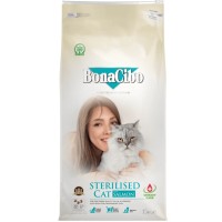 Сухий корм для кішок BonaCibo Sterilised Salmon 15 кг (8694686407035)