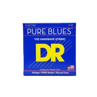 Струни для гітари DR Strings PURE BLUES Electric Guitar Strings - Light to Medium (09-46) (PHR-9/46)