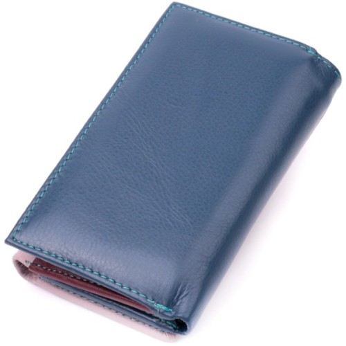 Гаманець ST Leather З натуральної шкіри Різнокольоровий (19445)