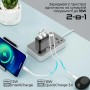 Зарядний пристрій Promate 18W 2xUSB-A (biplug-qc3.eu-bk)